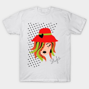 Red Hat Style T-Shirt